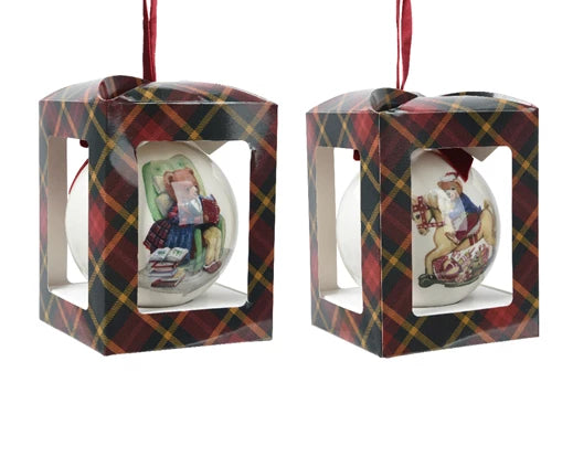 Jardin Foggia - Ours en sphère blanche