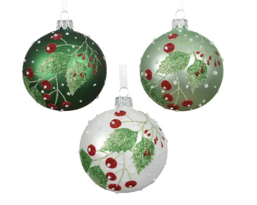 Garden Foggia - Sfera Mix Green Vischio Assortita 1 Pz