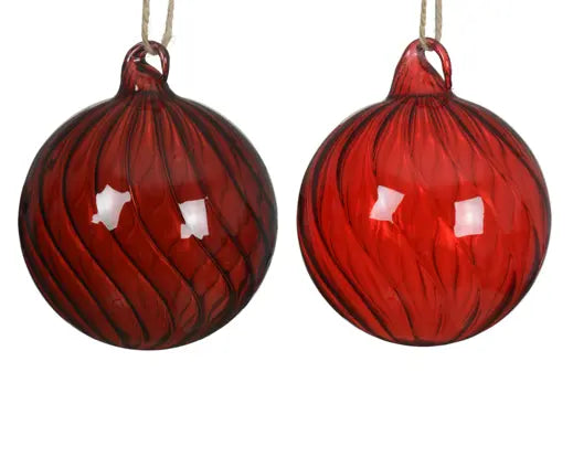 Garden Foggia - Sfera Effetto Vortex Rossa Ass 1 Pz