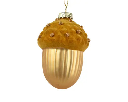 Garden Foggia - Decoro Ghianda Gold Testa Velluto Oro