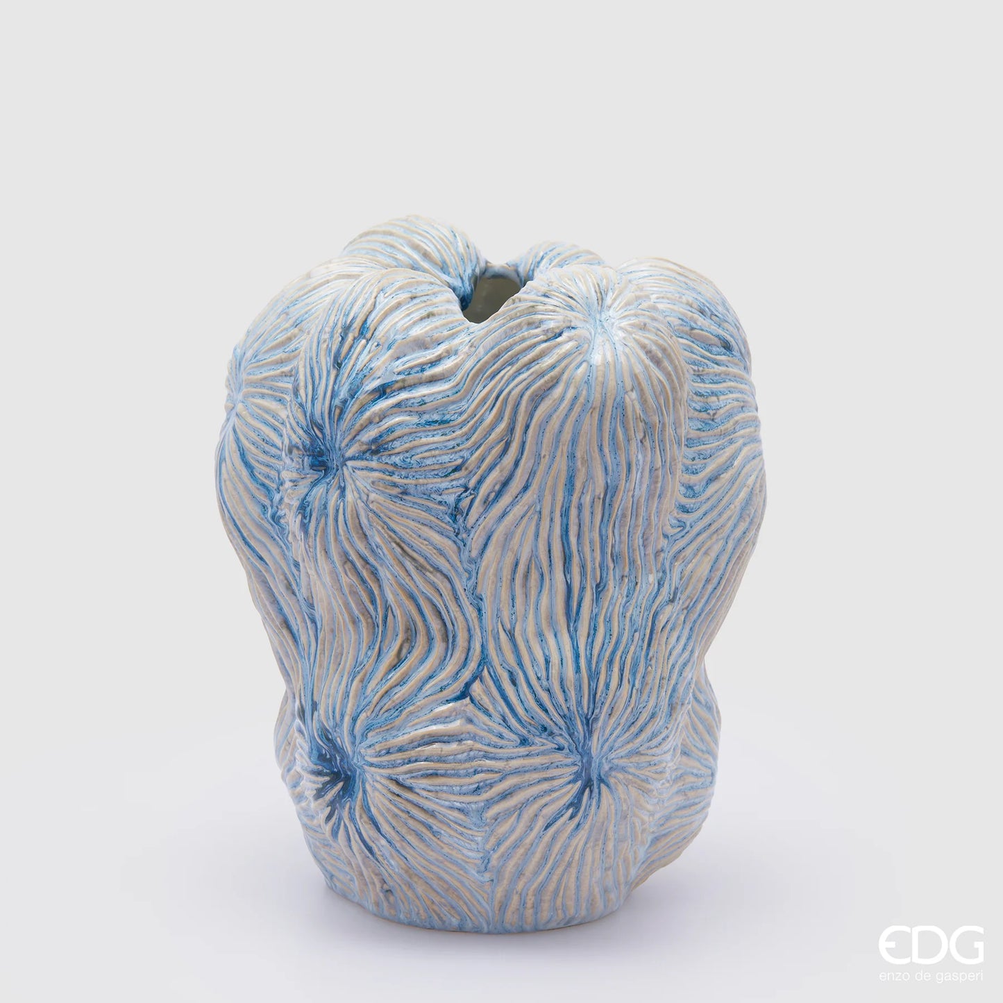 EDG Enzo De Gasperi - Vaso Chakra Marino H30 D24 cm