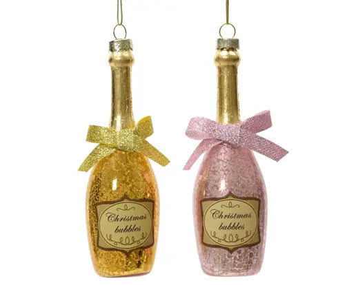 Garden Foggia - Decoro Bottiglia Con Fiocco Assortita 1 Pz