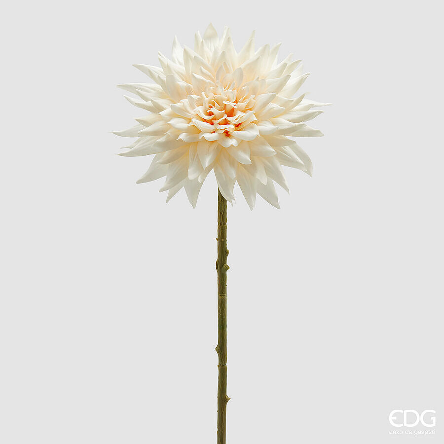 EDG - Ramo Dalia Con Foglie H 65cm