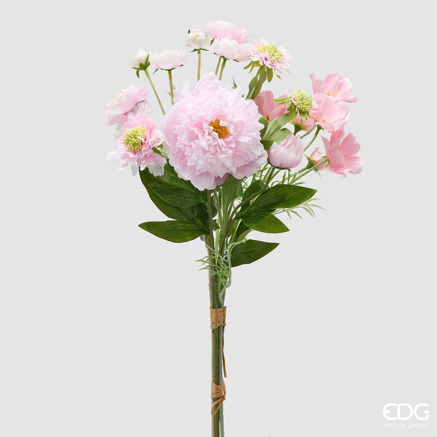 EDG – Bouquet Peonia Mix Artificiale H 60 cm