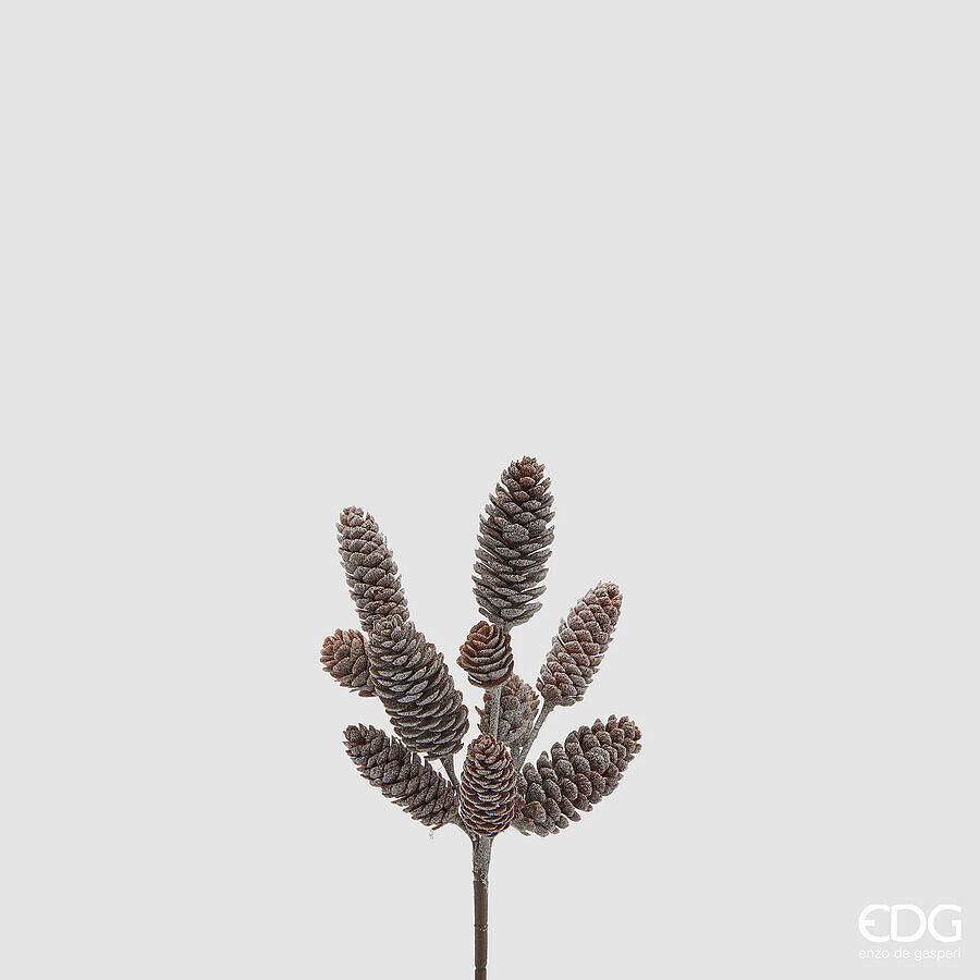 EDG - Ramo Pigne Innevato H 28CM
