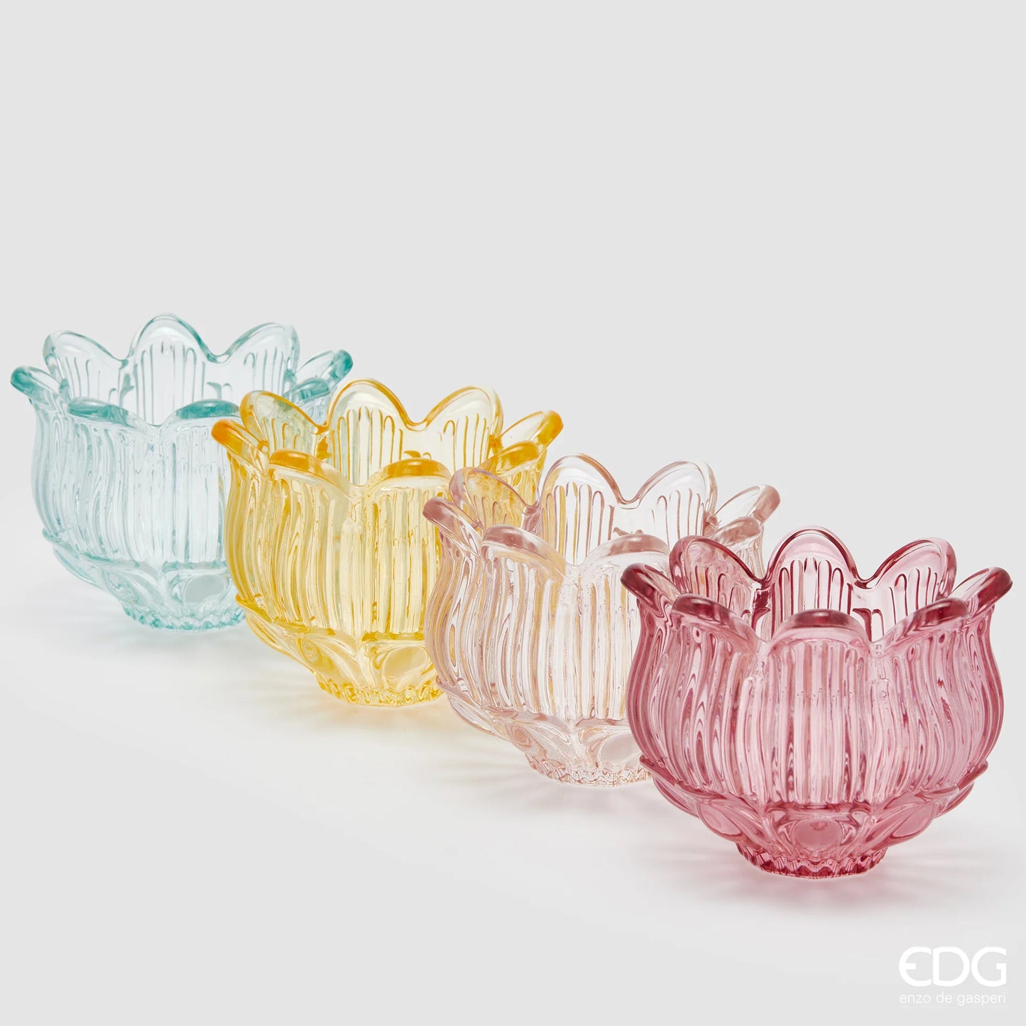 EDG - Portacandela Tulip Testa H10 cm