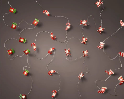 Garden Foggia - Luci Led Decorazioni Natalizie 20 LED 190 cm