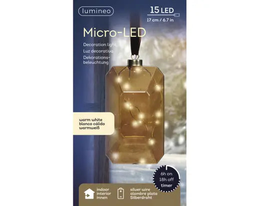 Garden Foggia - Deco Gold Ambra 15 led