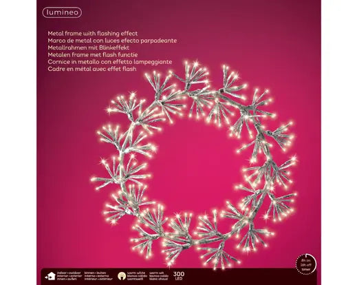 Garden Foggia - Corona Luci Led Warm White D 48cm