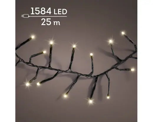 Garden Foggia - Luci Excellent 25mt 1584 led Bianco Caldo