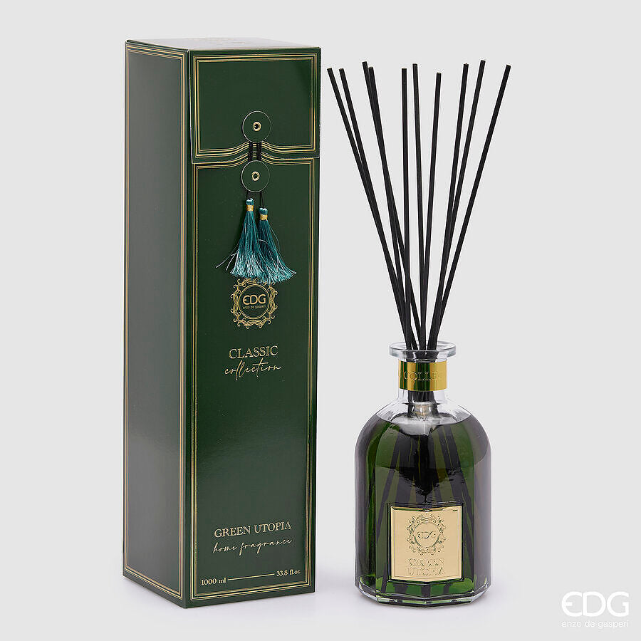 EDG - Désodorisant bouteille Utopia vert classique