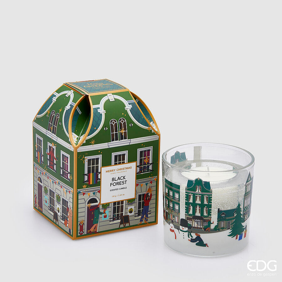 EDG Enzo De Gasperi | Candela profumata "Rue De Rivoli" con gioco LED Black Pepper