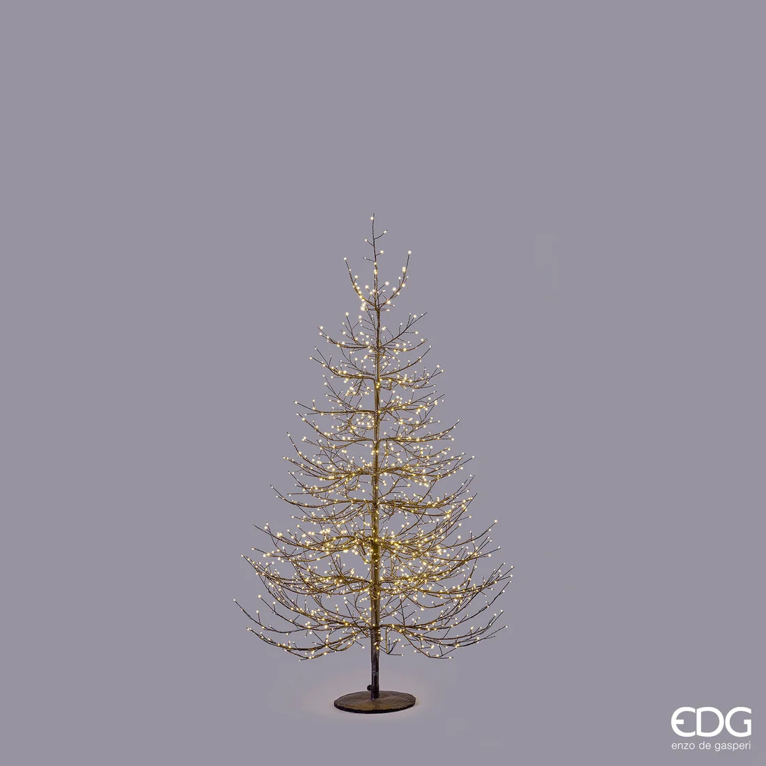 EDG - Albero Led Faggio Rich 1440 microled H150 Nero