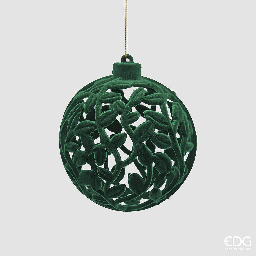 EDG - Sfera Velvet D10 cm Verde