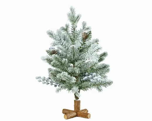 Garden Foggia - Pino Aspen Con Base In legno H45