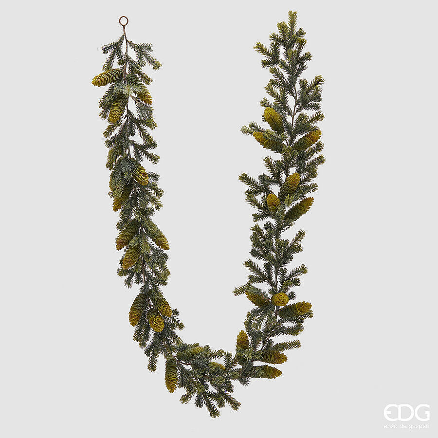 EDG - Festone Pino con Pigne H183 cm