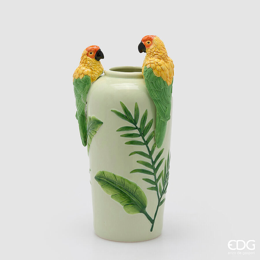 EDG - Vaso Rotondo Pappagallo H39cm