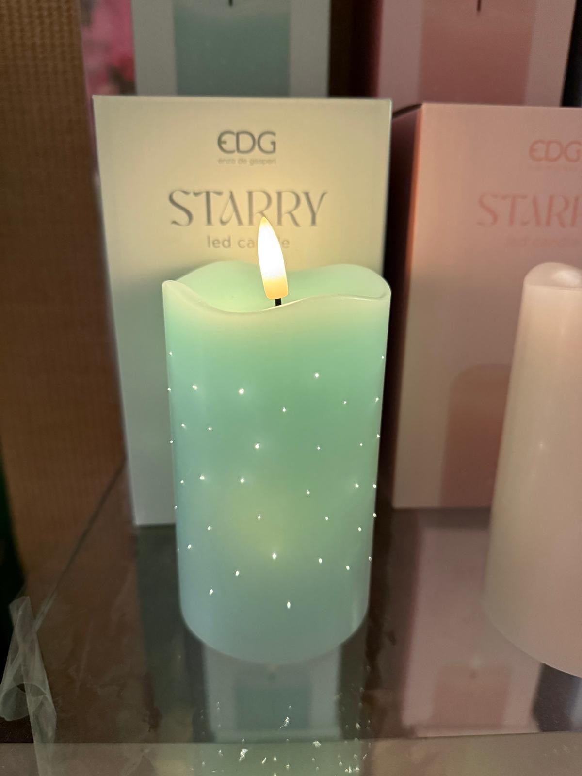 EDG - Candela LED Moccolo Verde