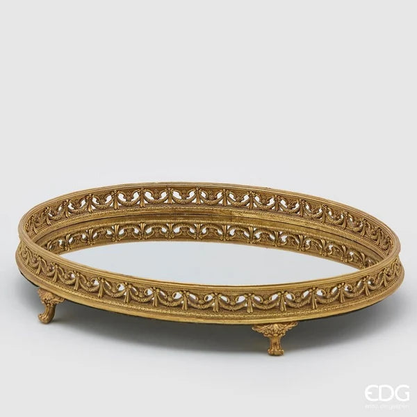 EDG - Vassoio Decorativo con Specchio