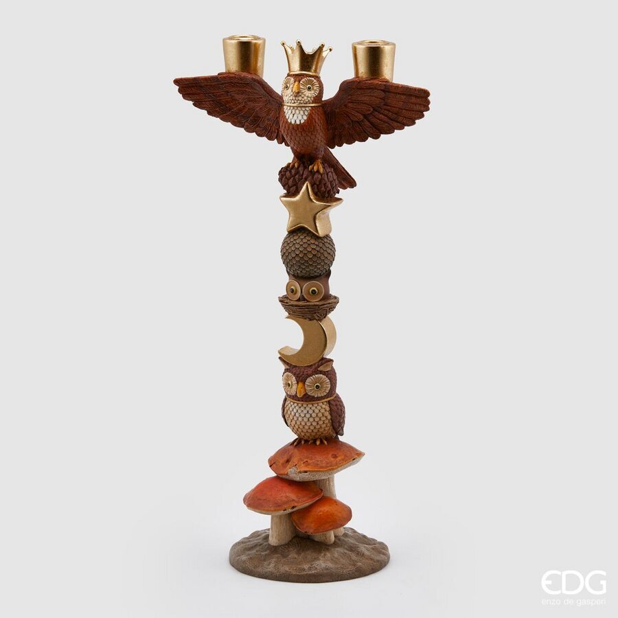 EDG - Portacandela Bosco Poly h 51 d 16cm