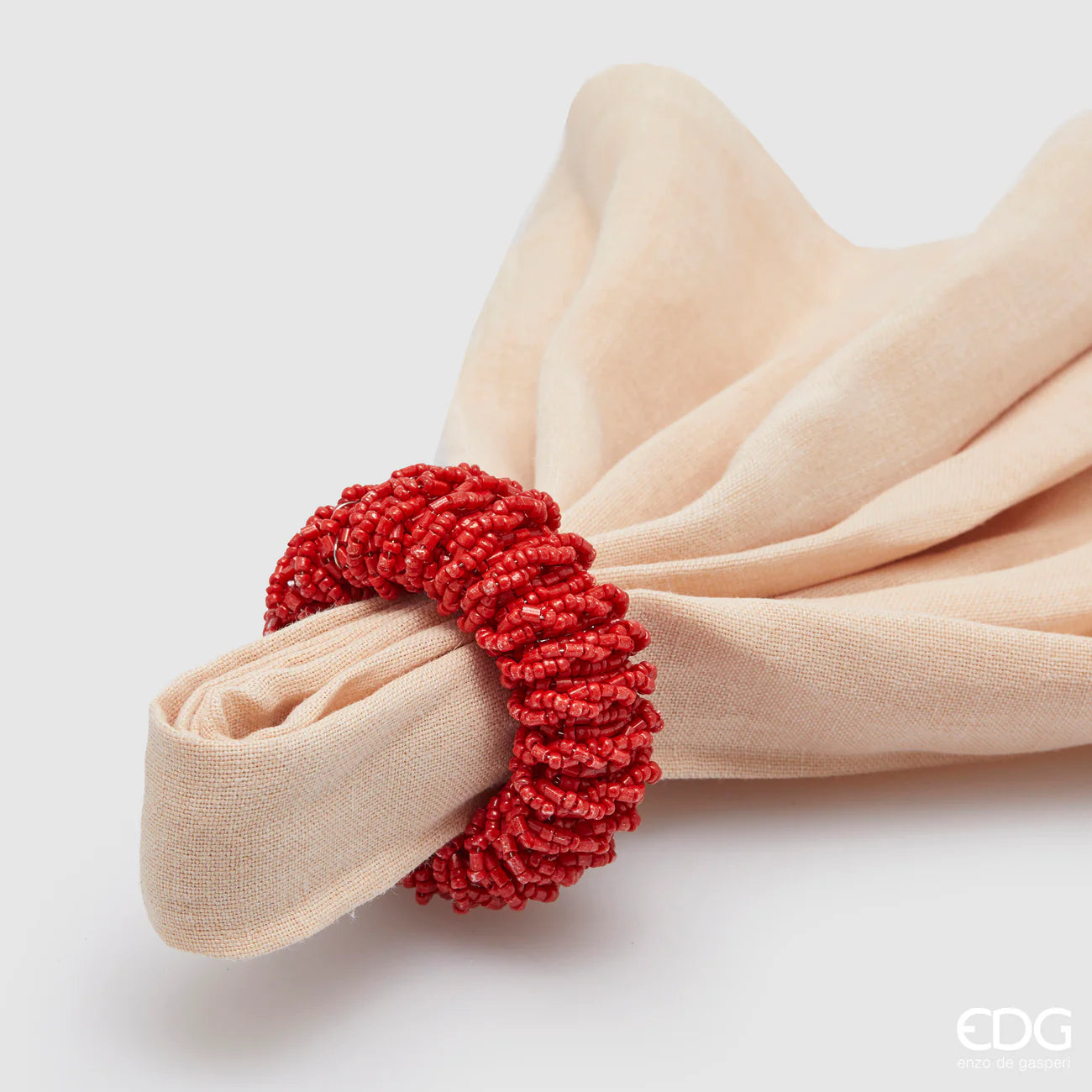 EDG - Portatovagliolo Perline Rotondo D6 cm