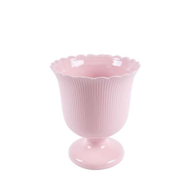 Garden Foggia - Vaso con Piede Rosa