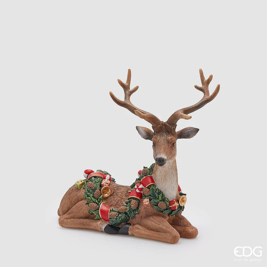 EDG - Decoro Renna h.25.5 cm