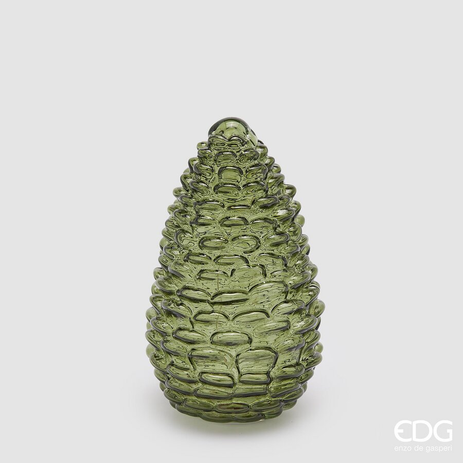 EDG - Pigna Decorativa LED Ambra H 22 D 13.5