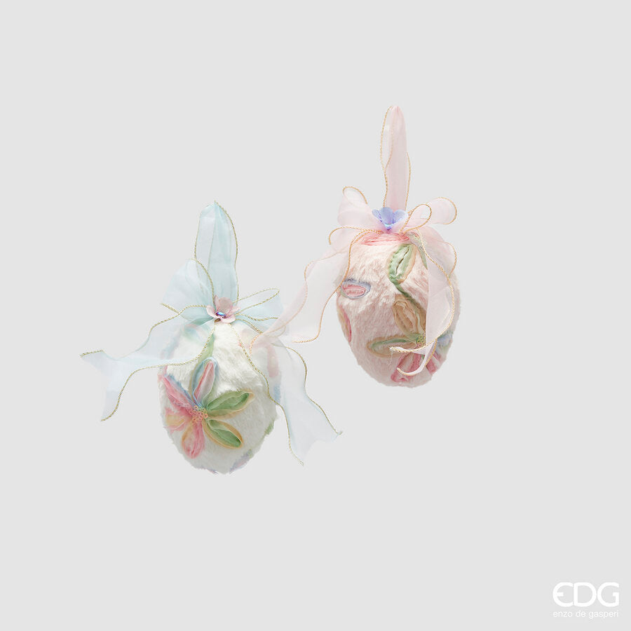 EDG - Decoro Uovo Fiocco Da Appendere H 16CM