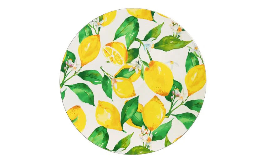 Garden Foggia - Sottopiatto Limoni Pvc 33CM