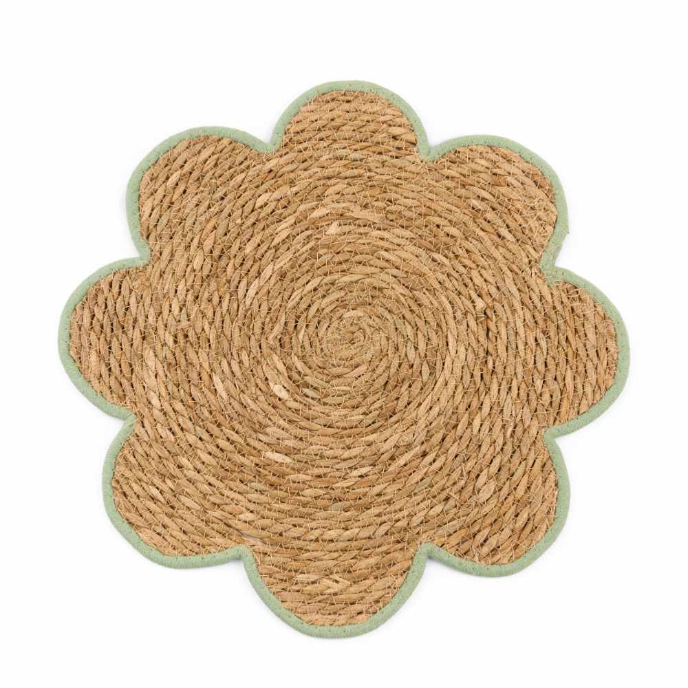 Nuvole di Stoffa - Tovaglietta Intrecciata Fiore