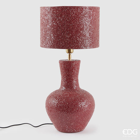 EDG - Lampada Crackle Red h66cm