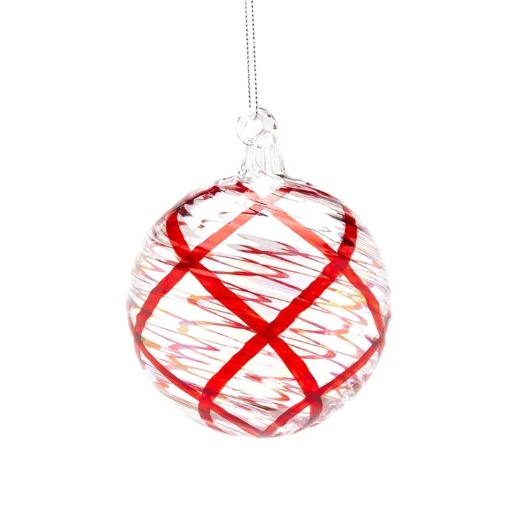 EDG - Boule de verre D12 entrelacée