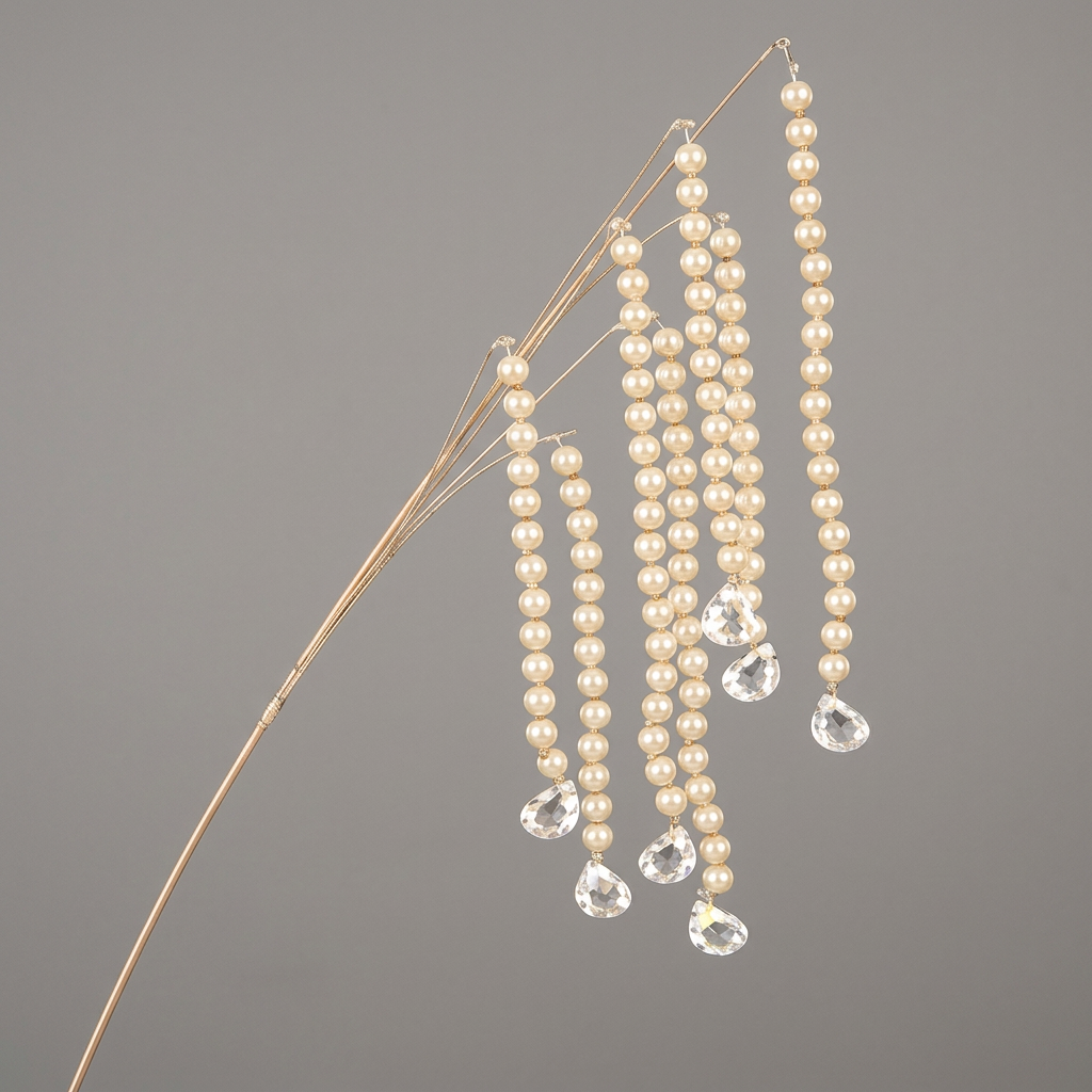 Garden Foggia - Ramo Perle e Pietre H 66cm