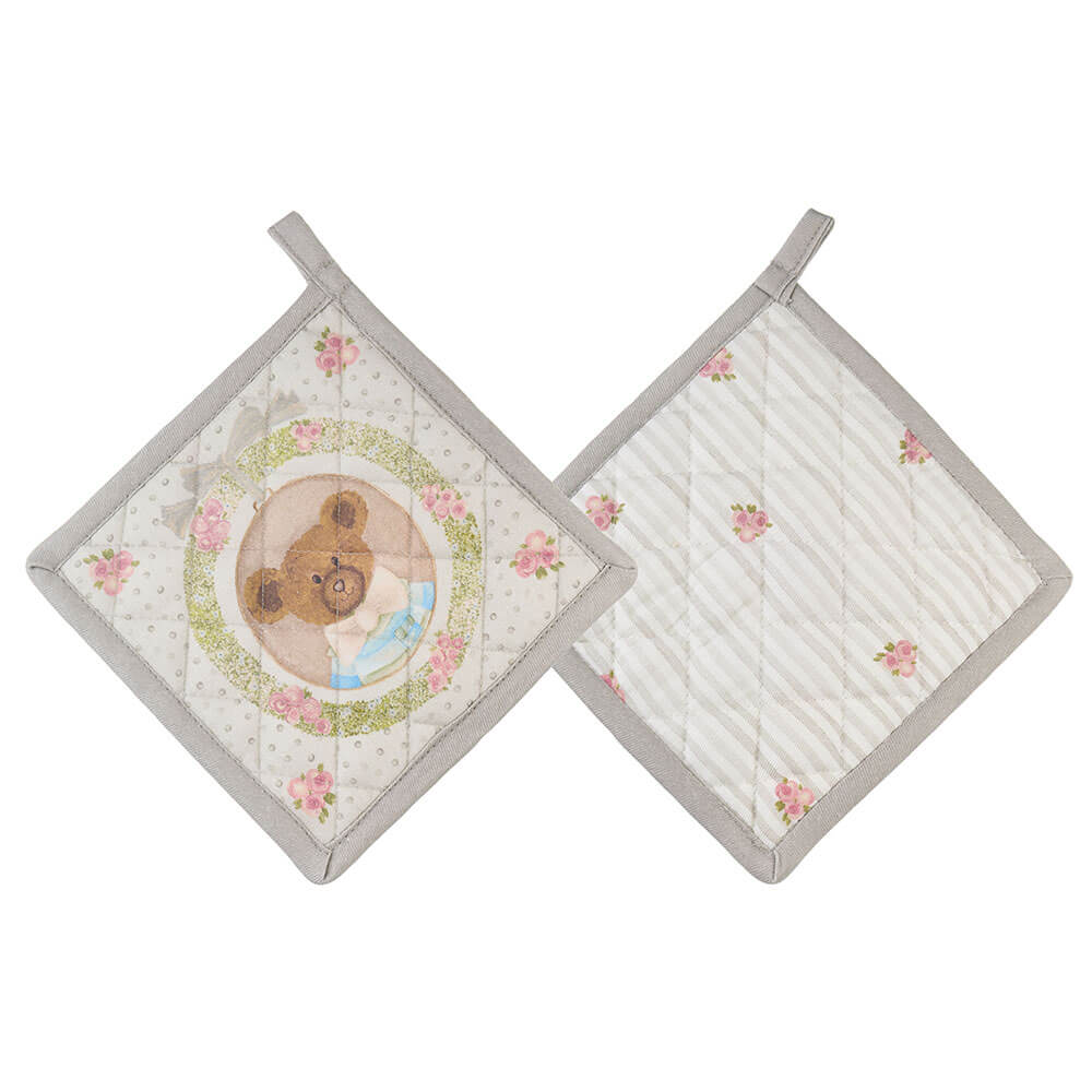 Nuvole di Stoffa Presina Sweet Bear Lui 18×18 cm