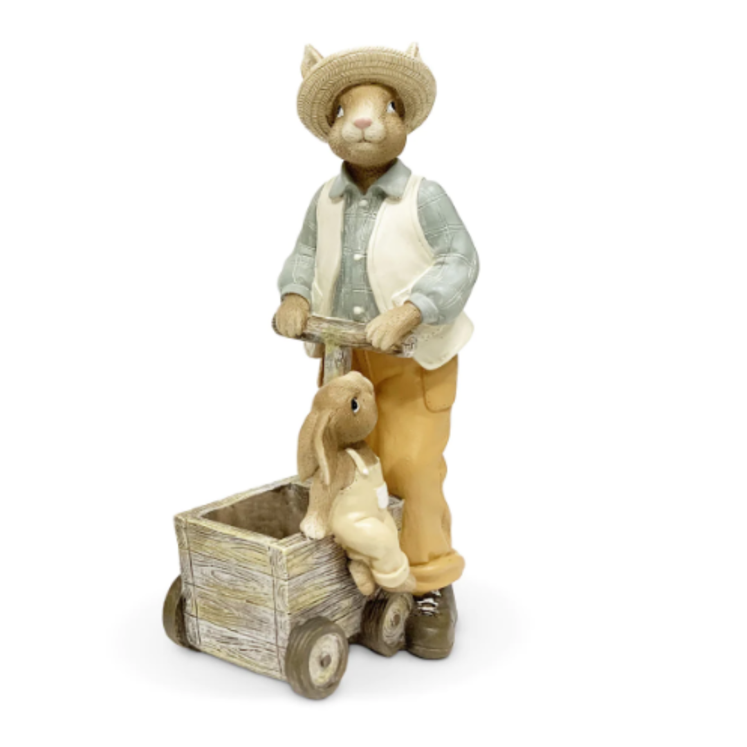 Cloth Clouds - Resin Bunny cm 23