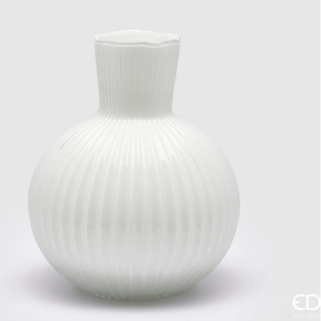 EDG - White Ampoule Vase