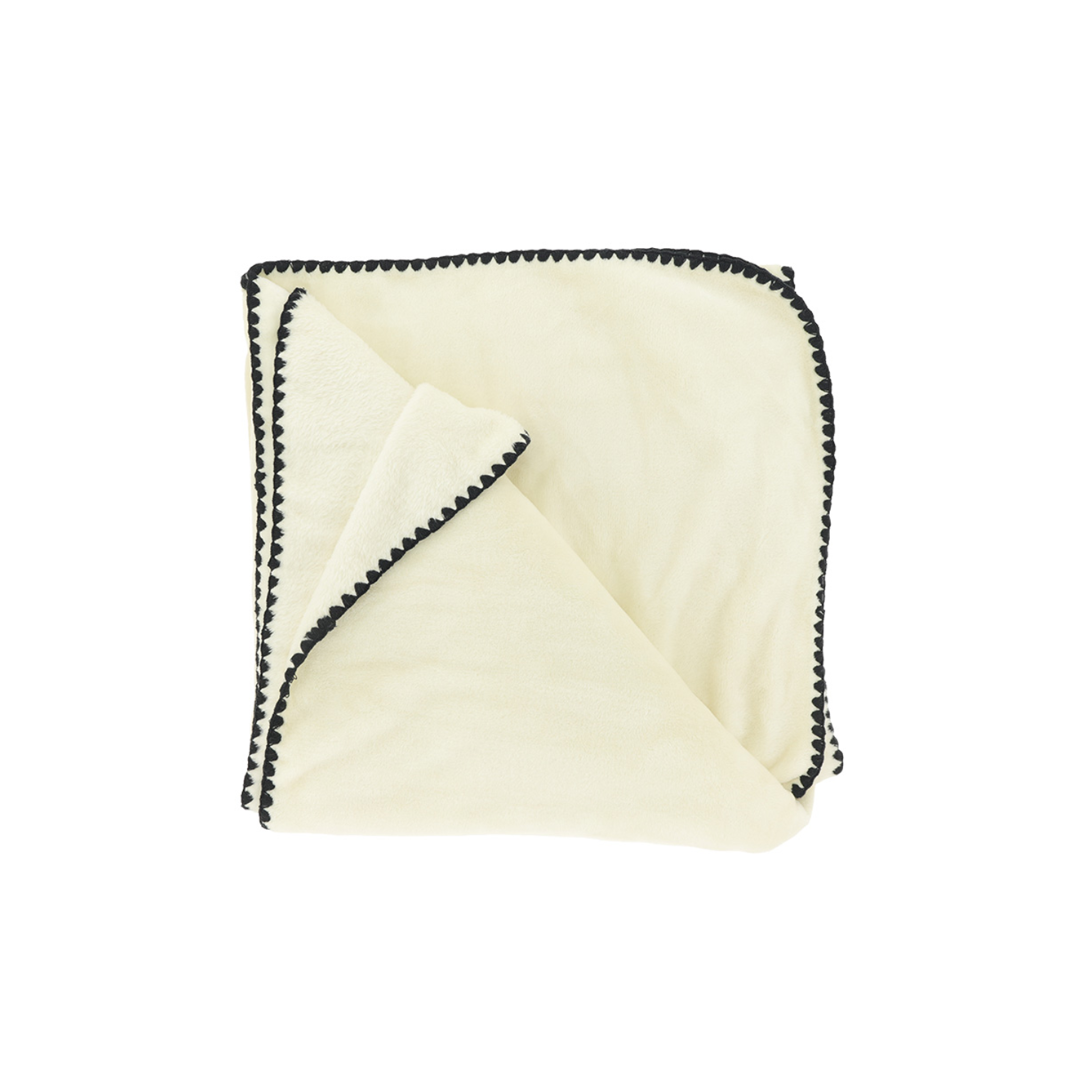 Garden Foggia - Plaid Con Bordo 140X180 CM Bianca