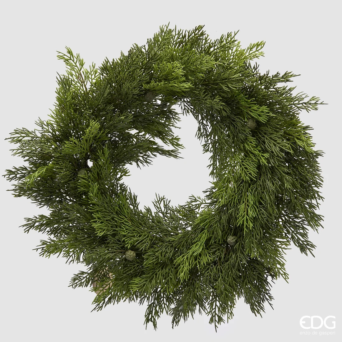 EDG - Ghirlanda Natalizia Thuja con Bacche D50 cm