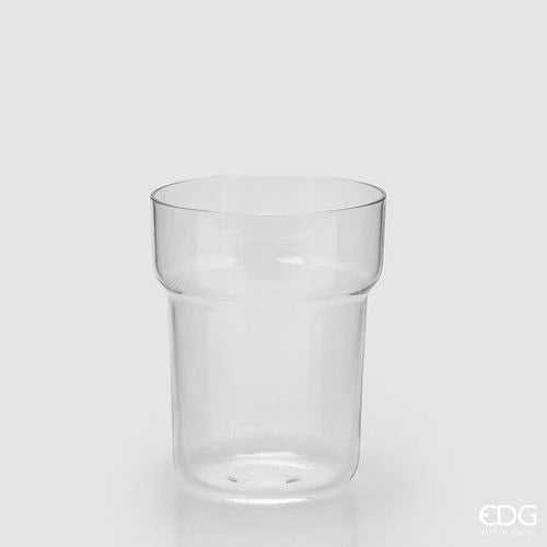 EDG - Set 6 Bicchieri con Bordo Rotondo H.11 D.8,7 cm