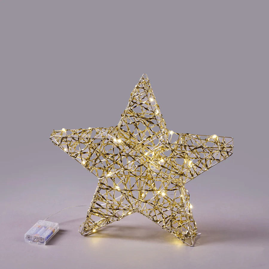 EDG - Stella Intreccio 40 Microled 40cm Oro