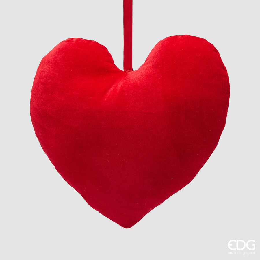 EDG - Cuore Velluto Da Appendere H45 CM
