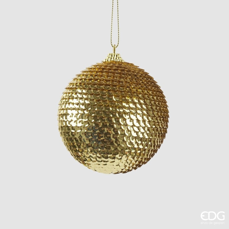 EDG - Boule de décoration de Noël écailles dorées