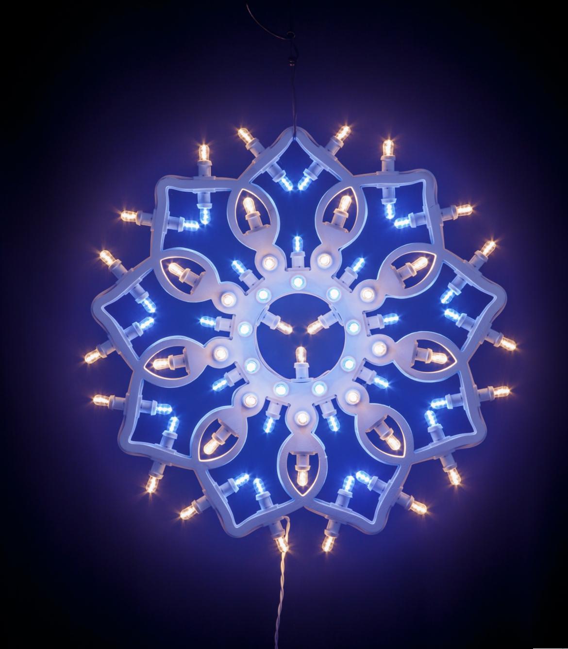 Garden Foggia - Rosone Con Luci D 78cm