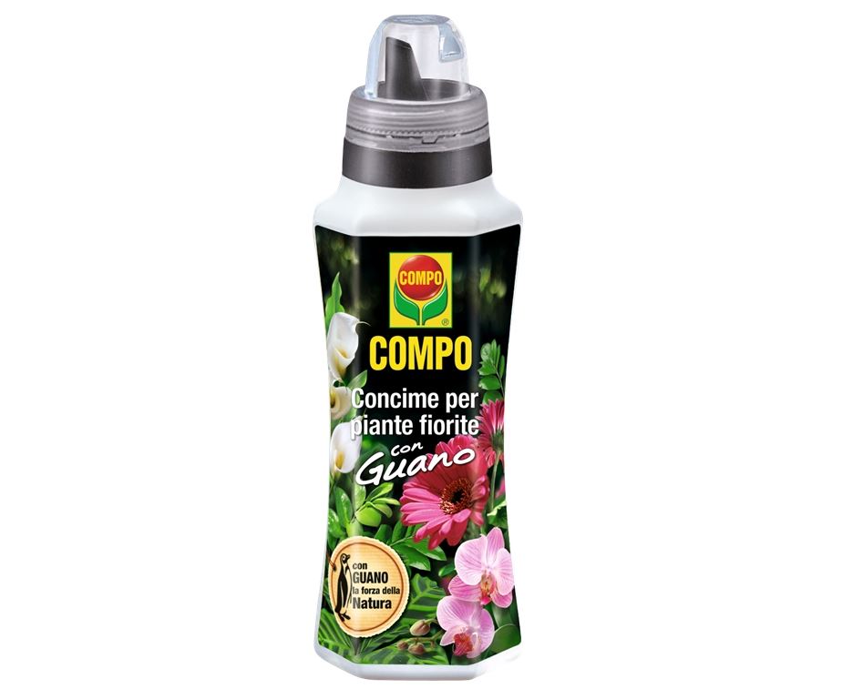 Compo - concime per piante fiorite con guano 1 lt.