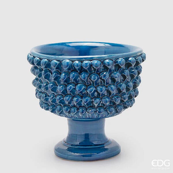 EDG - Vaso Fenice Pigna Blu