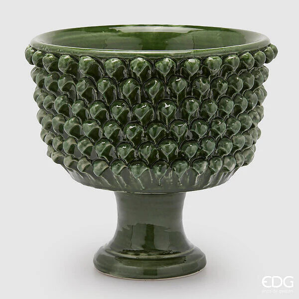 EDG - Vaso Fenice Pigna Verde