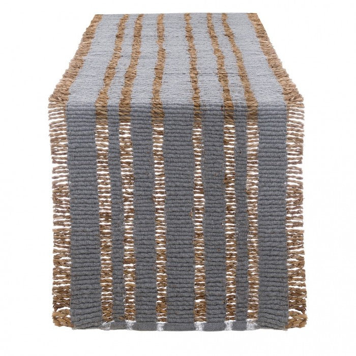 Blanc Mariclò - Tapis de couloir gris