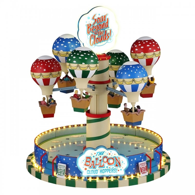 Lemax - The Balloon Cloud Hoppers con Alimentatore