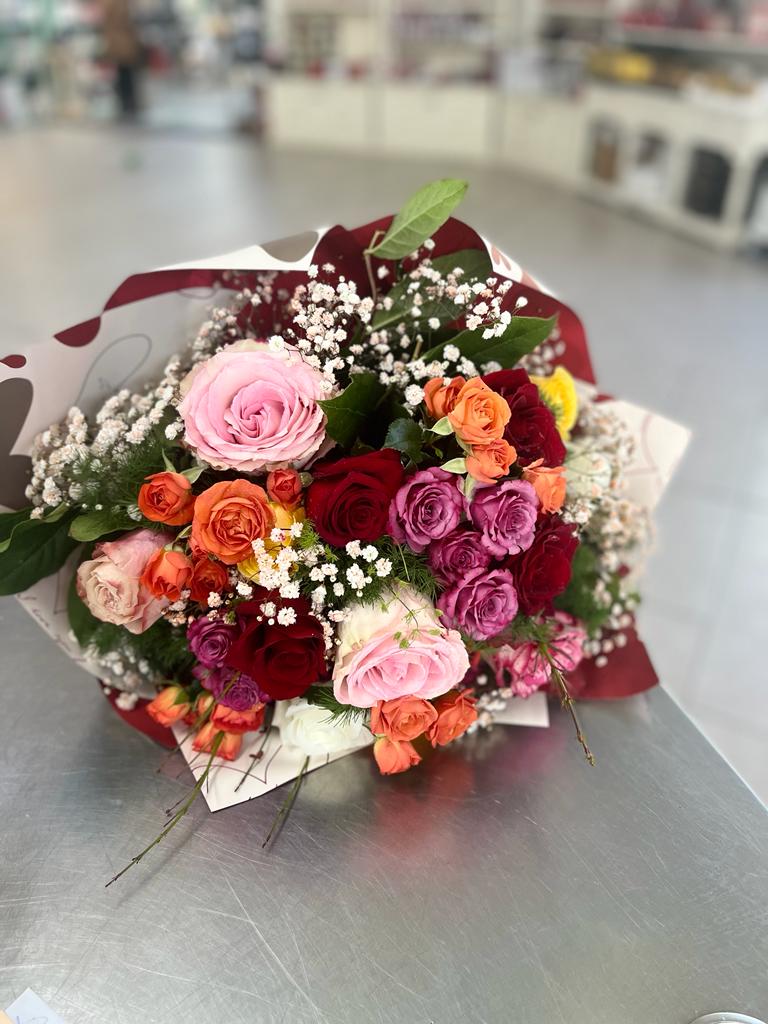 Garden Foggia - Bouquet Rose Colorate